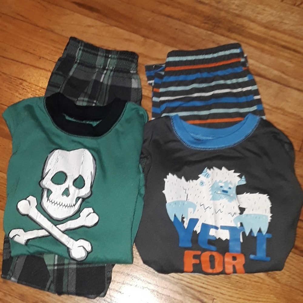 Two sets of pajamas